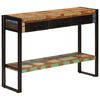 vidaXL Konsolinis staliukas, 110x30x76cm, perdirbtos medienos masyvas