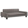 vidaXL Vaiki&scaron;ka sofa, taupe spalvos, 90x53x30cm, audinys