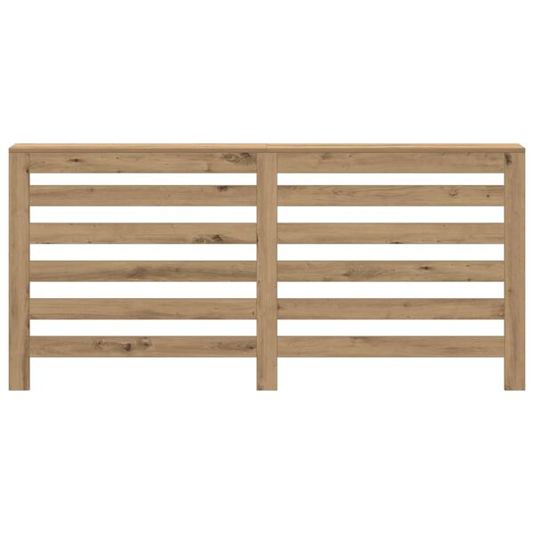 vidaXL Radiatoriaus uždangalas, artisano ąžuolo, 175x20x82cm, mediena