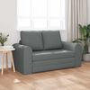 vidaXL Sofa lova 60cm Tamsiai pilka audinys