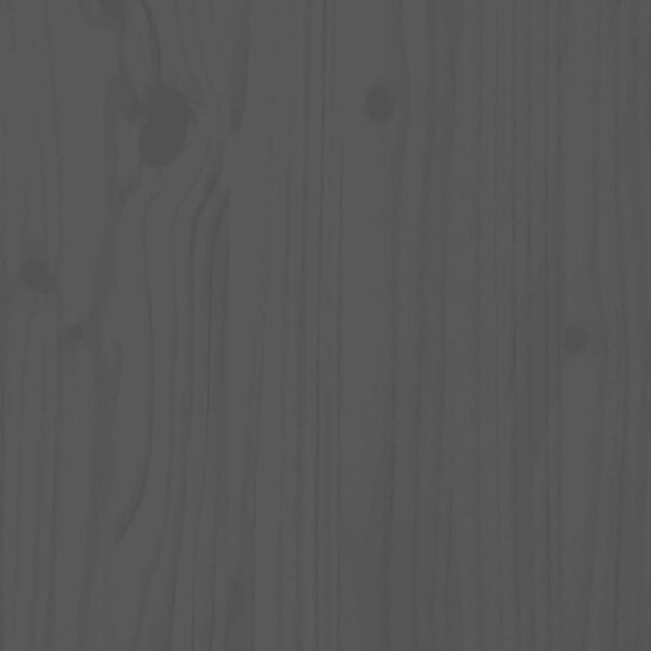 vidaXL Sodo poilsio baldų komplektas, 6 dalių, pilkas, pušies masyvas