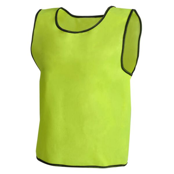 10 Geltonų Sportinių Komandinių Marškinėlių Vaikams