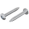 vidaXL Medinis varžtas 2 vnt. Sidabrinė M4 x 28 mm Geležis