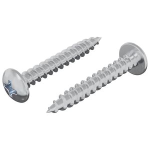 vidaXL Medinis varžtas 2 vnt. Sidabrinė M4 x 28 mm Geležis
