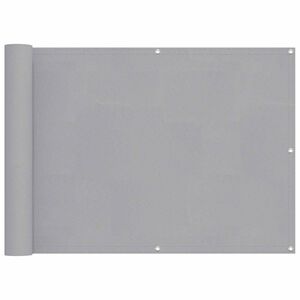 vidaXL Balkono Ekranas &Scaron;viesiai pilka 75 x 200 cm