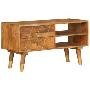 vidaXL TV spintelė, 85x35x47cm, mango medienos masyvas