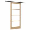vidaXL Slankios durys Natūrali 93 x 211 cm