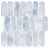 vidaXL Pūkuota plytelė 20 pcs &Scaron;viesiai mėlyna 30 x 30 cm