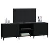 vidaXL Televizoriaus spintelė, juoda, 150x30x50cm, apdirbta mediena