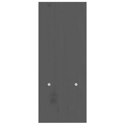 vidaXL Monitoriaus stovas, pilkas, (39–72)x17x43cm, pušies masyvas