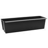 vidaXL Gėlių dėžės Euro paletėms 12 vnt. Juoda 36 x 13,5 x 9,5 cm