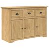 vidaXL Kabalas BODO Medus ruda 115,5 x 44 x 80 cm Apdirbta mediena