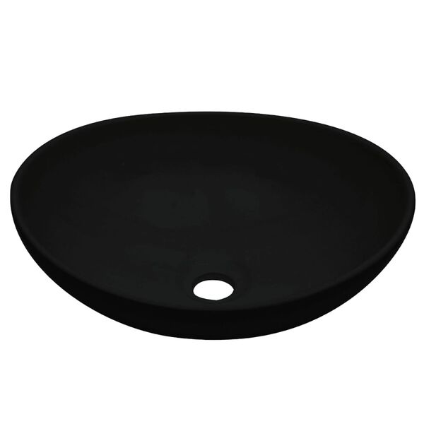 vidaXL Vonios kambario baldų komplektas, 2d., baltas, keramika