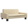 vidaXL Vaiki&scaron;ka sofa, kreminės spalvos, 70x45x30cm, audinys