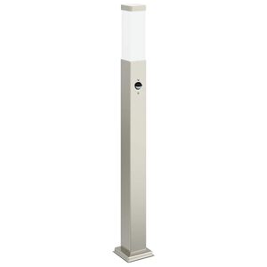 vidaXL Apsauginis stulpelis su jutikliu, 80 cm, nerūdijantis plienas, IP44