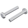 vidaXL Užrakinimo varžtas 2 vnt. Sidabrinė M6 x 35 mm Plienas