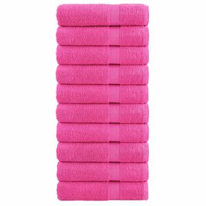 vidaXL Rank&scaron;luosčiai rankoms SOLUND, 10vnt., rožiniai 50x100cm 600g/m&sup2;