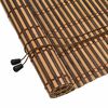 vidaXL Roletas Ruda 130 x 160 cm Bambukas