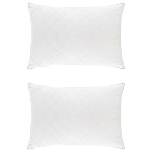 vidaXL Pagalvė FULDA 2 vnt. 70 x 90 cm 100% žąsų pūkai ir plunksnos