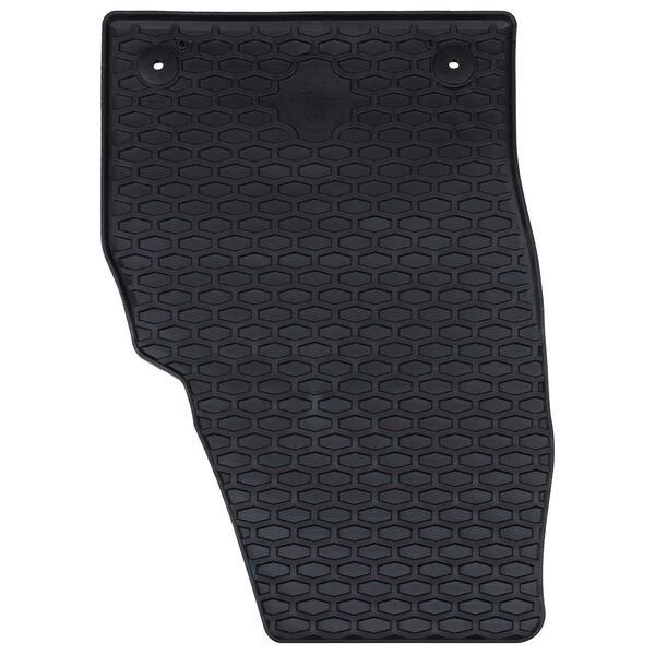 vidaXL Automobilių kilimėlis 4 pcs Juodas tinka &Scaron;koda FABIA 2021- Guma