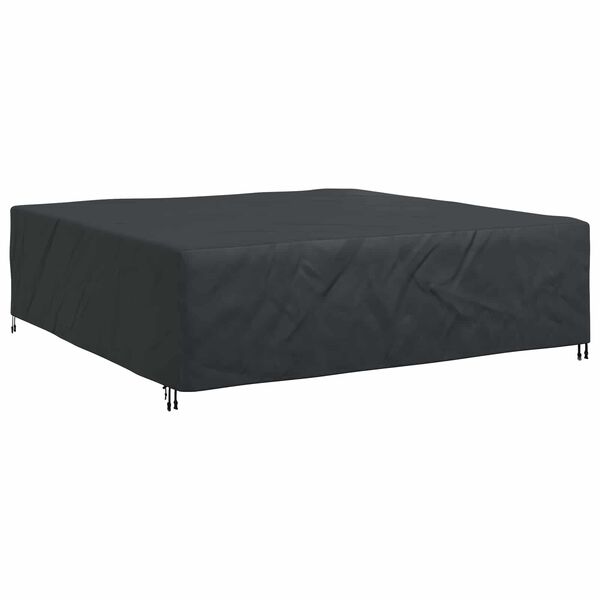 vidaXL Baldų uždangalas Paprastas Juoda 260 x 260 x 90 cm 600D