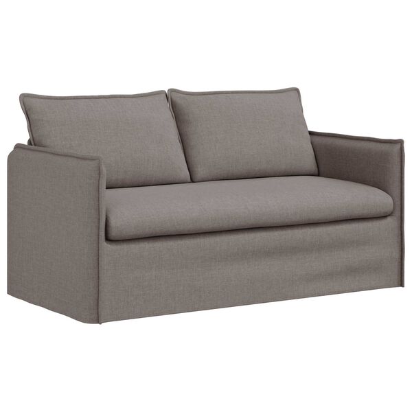 vidaXL Sofa Taupe Bendri matmenys: 156 x 82 cm (P X G x A) Aksomas