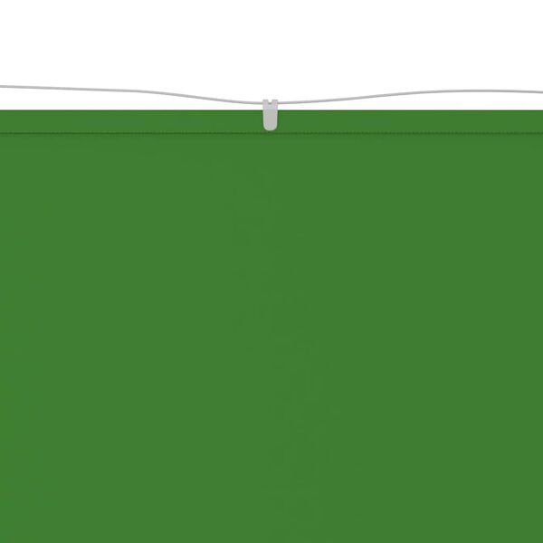 vidaXL Vertikali markizė, &scaron;viesiai žalia, 100x1200cm, oksfordo audinys
