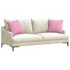 vidaXL Sofa Pagalvės 2 pcs Rožinė 45 x 45 cm audinys