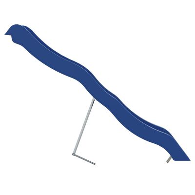 vidaXL Žaidimų aikštelės čiuožykla, mėlyna, 210x40cm, polipropilenas