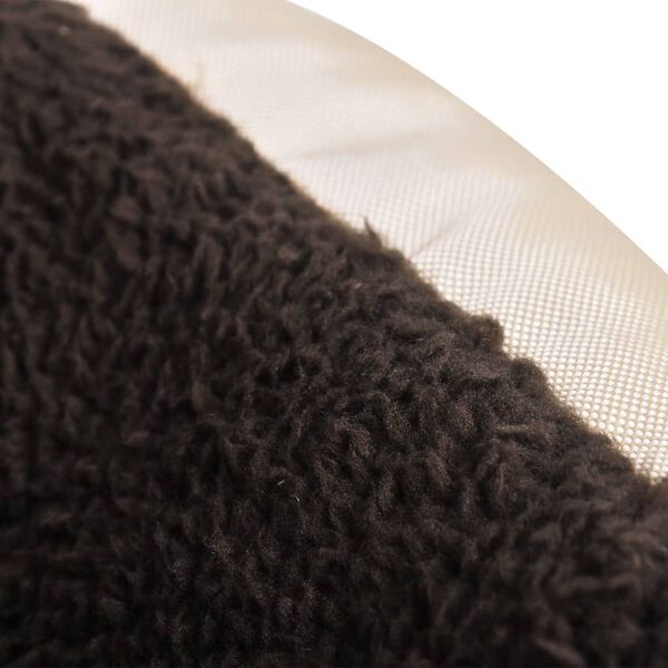 vidaXL Šuns guolis, šviesiai rudas ir rudas, XXL