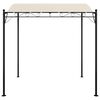 vidaXL Stoginė, kreminės spalvos, 2x2,3m, audinys ir plienas, 180g/m²