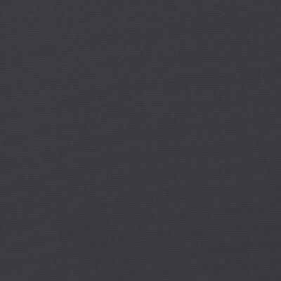 vidaXL Pagalvėlė, juoda, 60x11cm, oksfordo audinys, apskrita