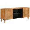 vidaXL TV vienetai &Scaron;viesiai rudas 105 x 33 x 46 cm Kietas mango medis