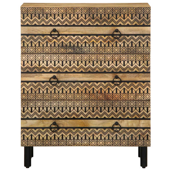 vidaXL indaujos 2 vnt Masyvaus medžio Mango