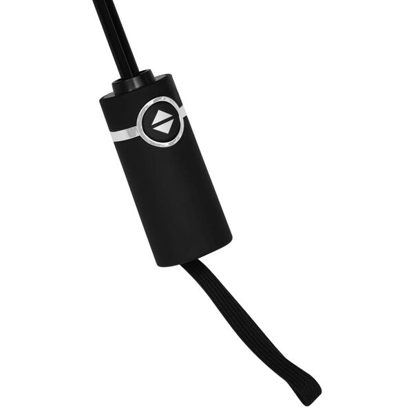 vidaXL Automatinis sulankstomas skėtis, juodos spalvos, 104cm