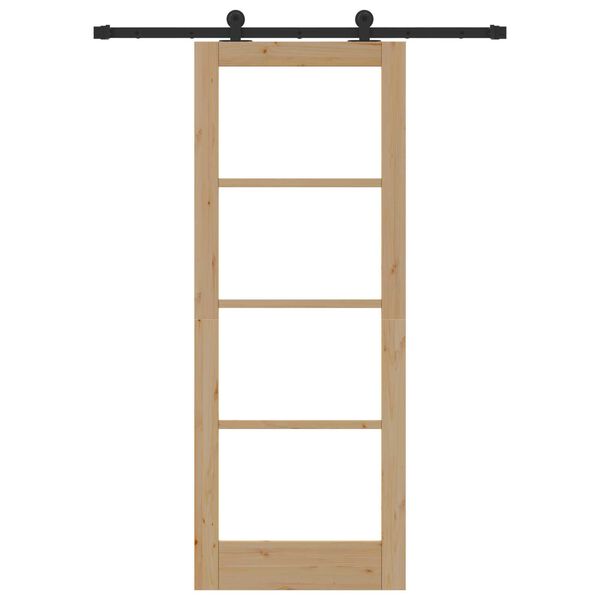 vidaXL Slankios durys ORKDAL Natūrali 78 x 202 cm