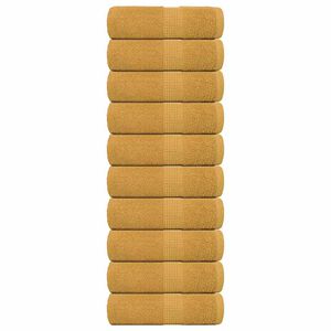 vidaXL Rank&scaron;luosčiai, FROGN, 10 vnt., auksiniai, 30x30 cm, 360 g/m&sup2;