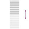 vidaXL zebrinės žaliuzės 85x200 cm audinio plotis 80,9 cm poliesteris