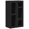 vidaXL Kabalas ELST Juoda 59 x 35 x 100,5 cm Apdirbta mediena
