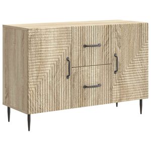 vidaXL Kabalas Sonoma ąžuolas 89 x 34,5 x 60 cm Apdirbta mediena