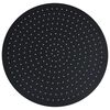 vidaXL Lietaus dušo galvutė, juoda, 50cm, nerūdijantis plienas