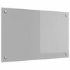 vidaXL Virtuvės atbraila &Scaron;viesiai pilka 80 x 50 cm grūdintas stiklas