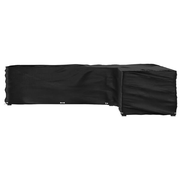 vidaXL Sodo baldų uždangalas, 300x300x70cm, 20 kilpučių, L formos