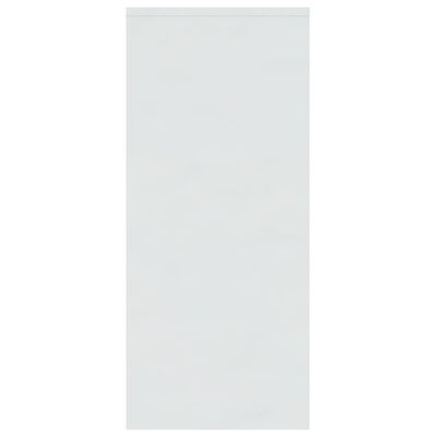 vidaXL Šoninė spintelė, baltos spalvos, 102x33x75cm, MDP, blizgi