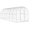 vidaXL Vi&scaron;tų būdas Sidabrinė 600 x 200 x 200 cm Galvanizuotas plienas