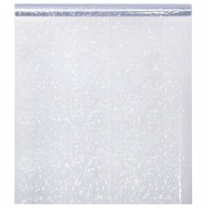 vidaXL Langų plėvelė, 90x1000cm, PVC, matinė, vaivoryk&scaron;tės ra&scaron;tas