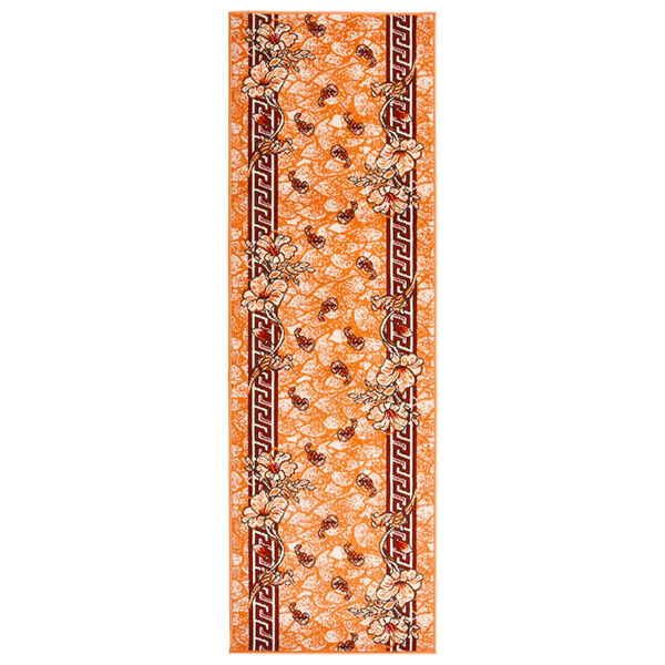 vidaXL Kilimas-takelis, terakota spalvos, 60x150cm, BCF