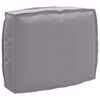 vidaXL Pagalvėlė Pilka 50 x 40 x 12 cm Oksfordo audinys
