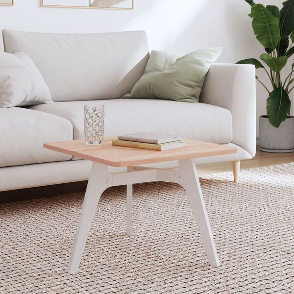 vidaXL Stalviršis, 50x50x1,5 cm, bukmedžio masyvas, kvadratinis