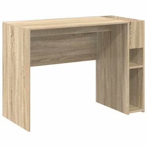 vidaXL Stalas Sonoma ąžuolas Apdirbta mediena 109 x 50 x 78 cm